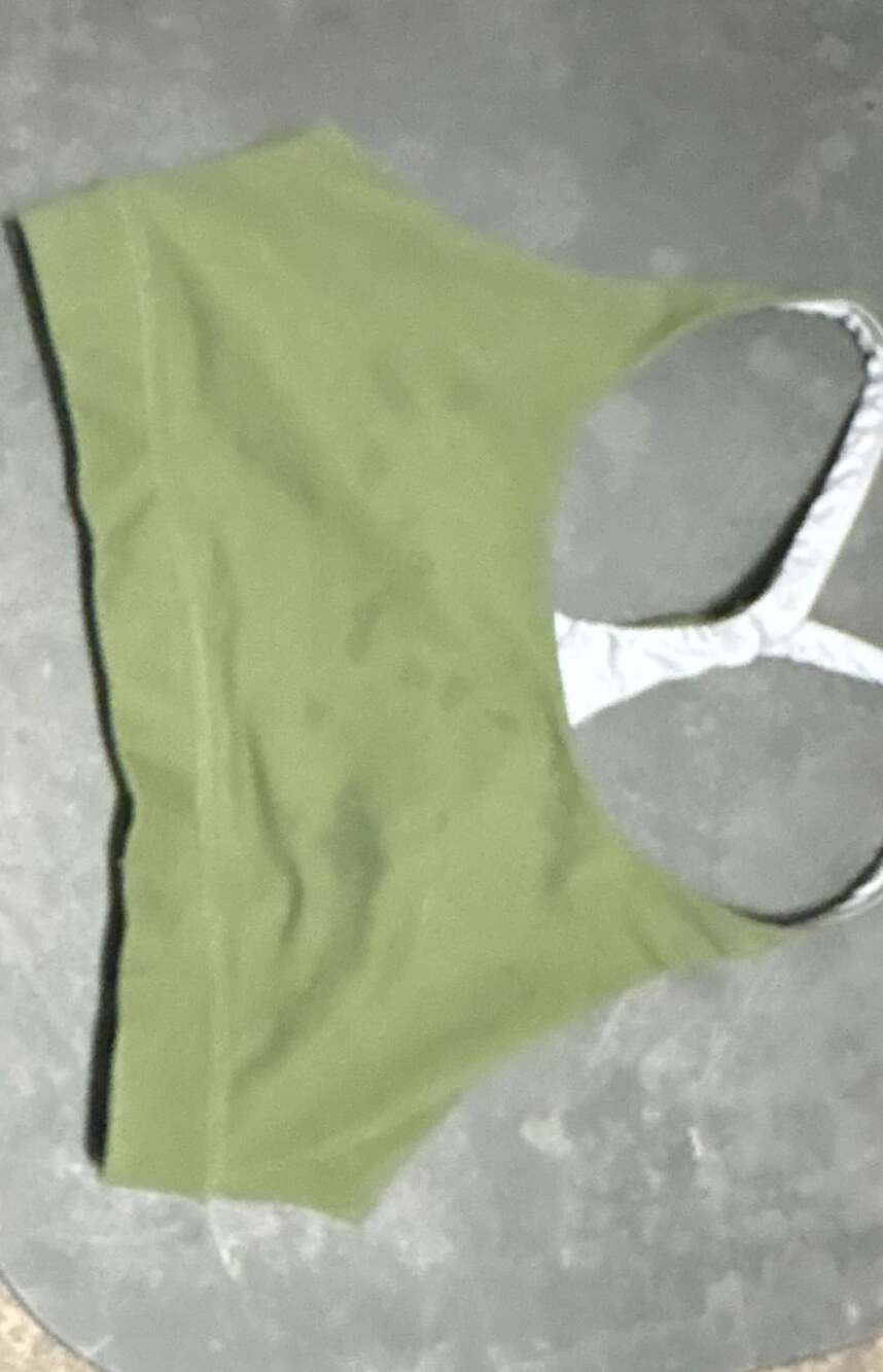 Born Primitive Sports Bra Green Black
